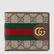 Gucci Ophidia Bi-fold Wallet With Three Little Pigs