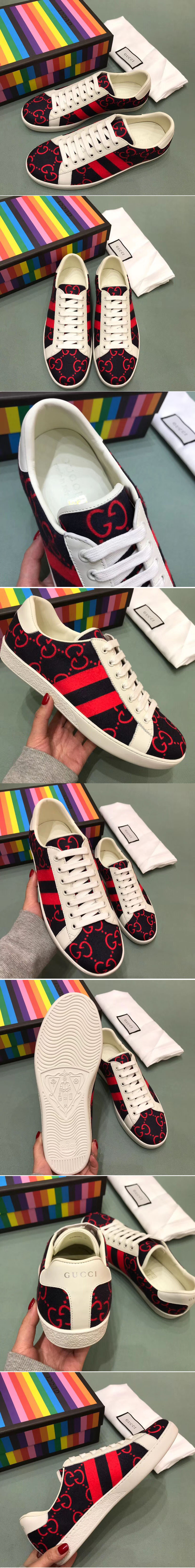 Replica Gucci ‎‎548695 Ace Wool sneaker And shoes
