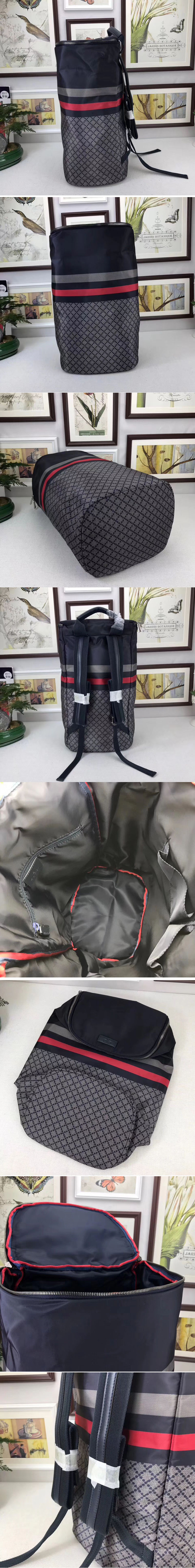 Replica Gucci 268111 Large Backpack Blue Leather 