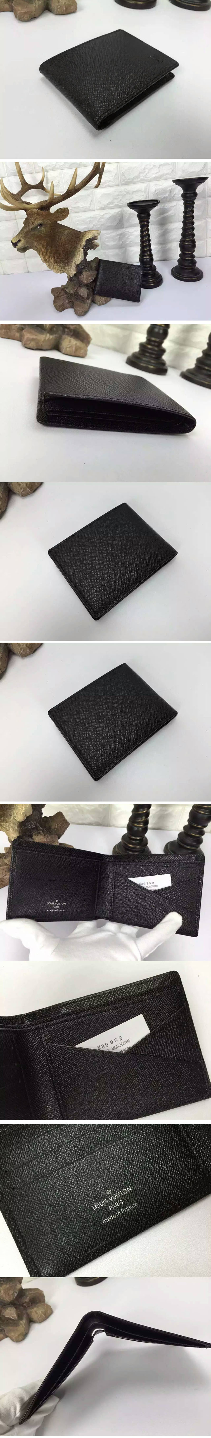 Replica Louis Vuitton M30952 Taiga Leahter Wallets