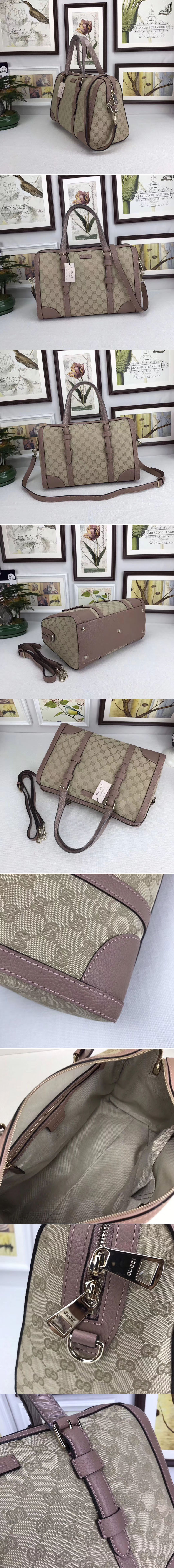 Replica Gucci 387600 GG classic top handle bags Pink