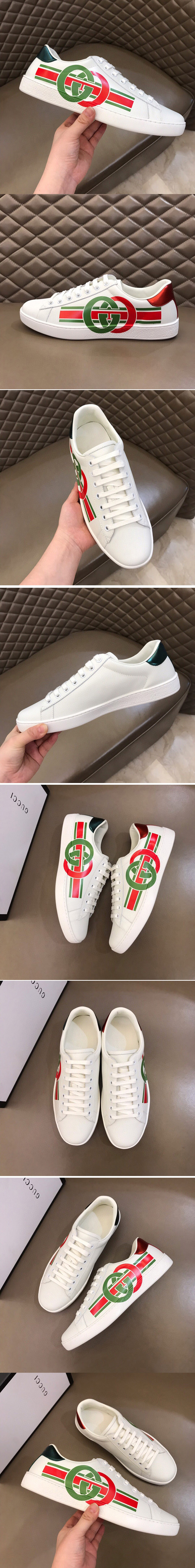 Replica Mens and Womens Gucci 577145 Ace sneaker with Interlocking G