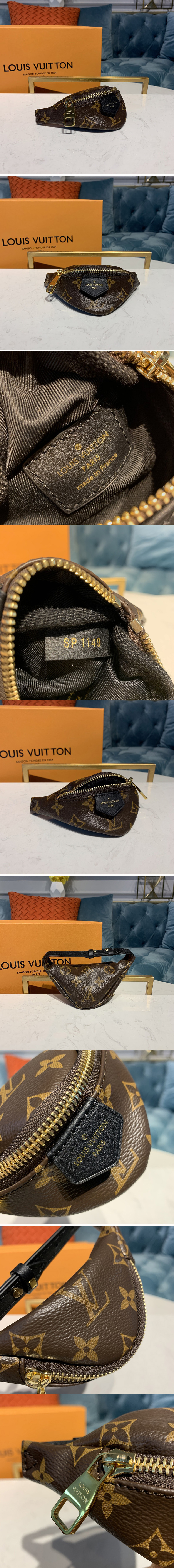 LOUIS VUITTON #70 Brasserie Party Bum Bag Bracelet Monogram M6562A