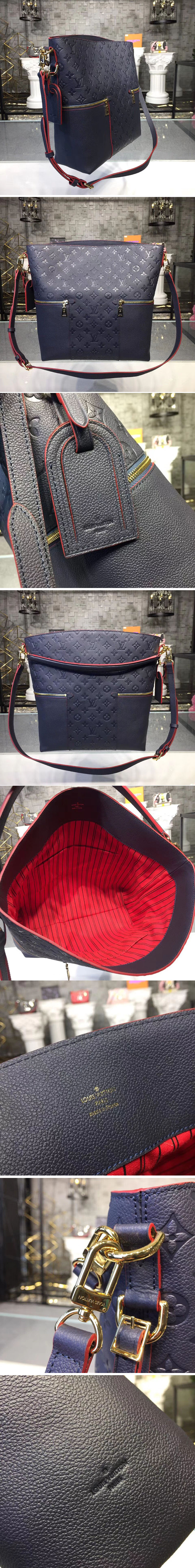 Louis Vuitton Melie Hobo in Empreinte Marine Rouge (new condition) – Twice  Loved Ltd