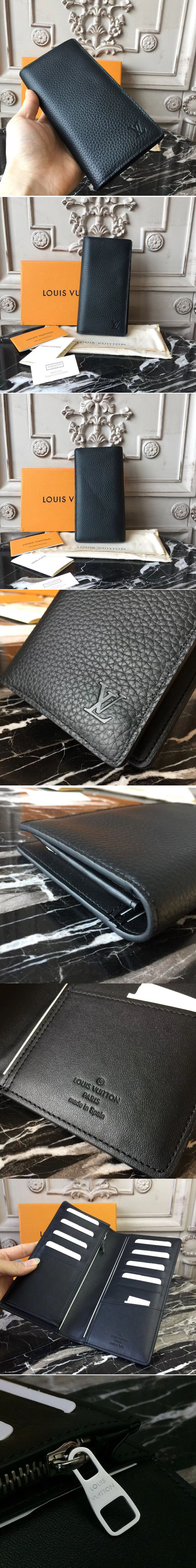 Replica Louis Vuitton M58192 Brazza Wallet Taurillon Leather