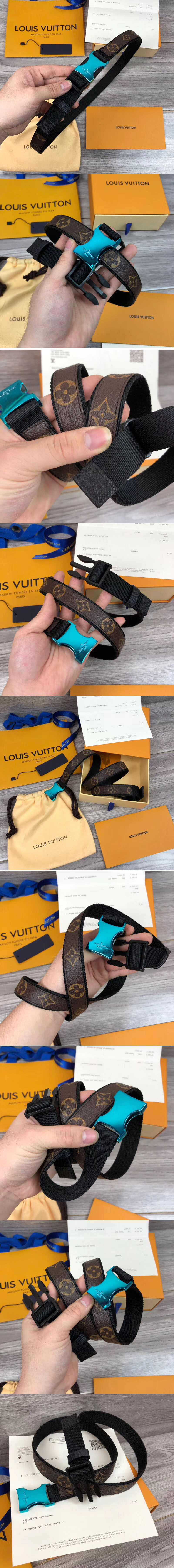 Replica Louis Vuitton MP030S LV On The Go 30mm Monogram Canvas Womens Belts