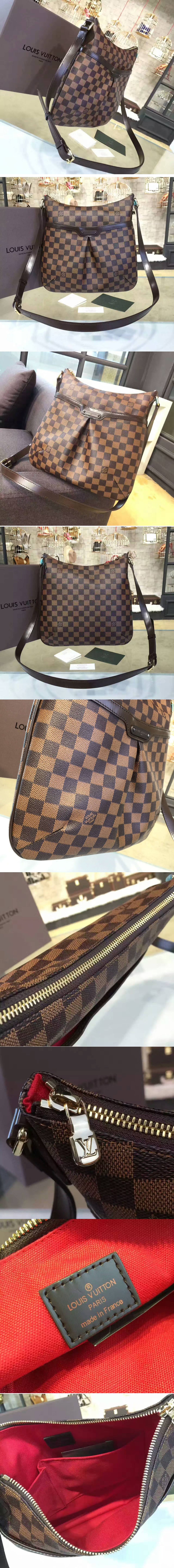 Replica Louis Vuitton N42251 Bloomsbury PM Damier Ebene Canvas Bags