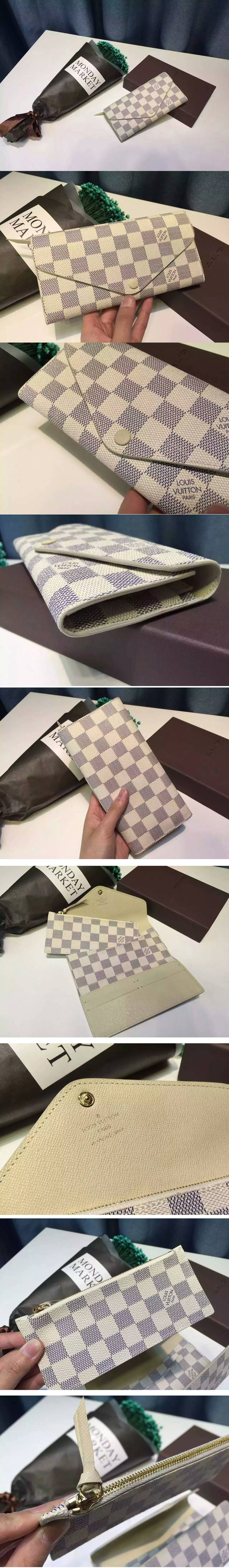 Replica Louis Vuitton N63543 Josephine Wallet Damier Ebene Canvas For Sale